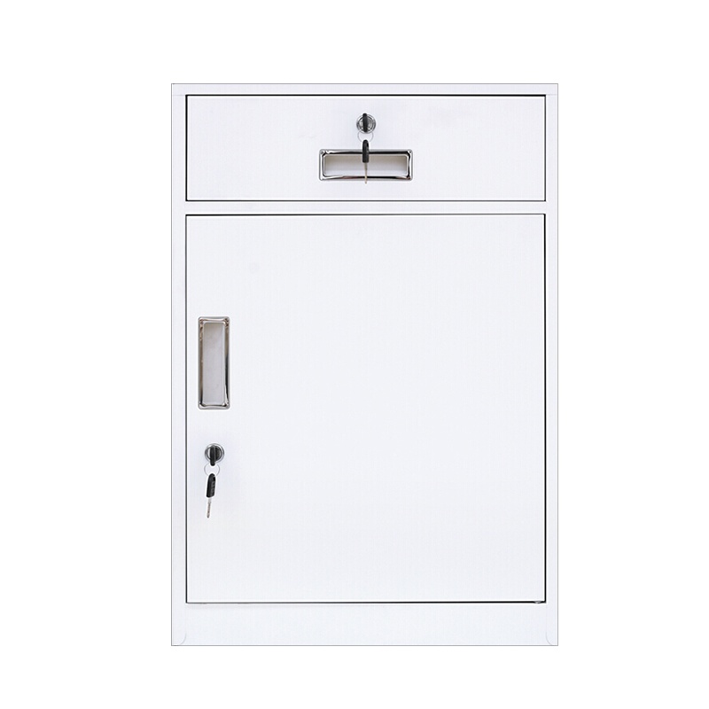 苏美特矮柜柜文件柜抽屉柜桌下柜床头柜铁皮柜一斗一门