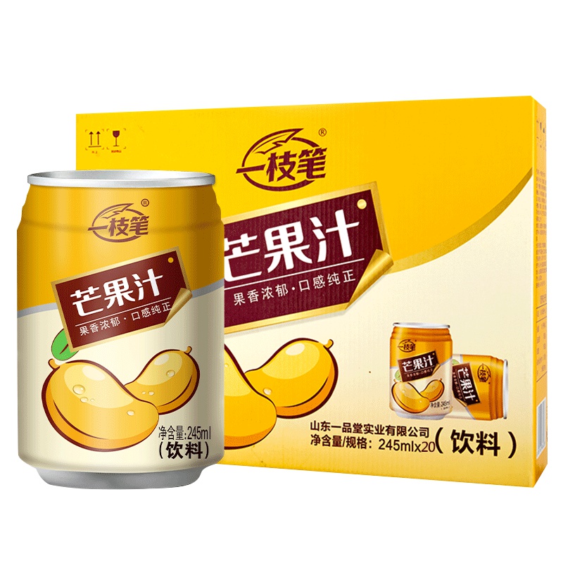 一枝笔芒果汁 浓缩果味饮品245ml*20