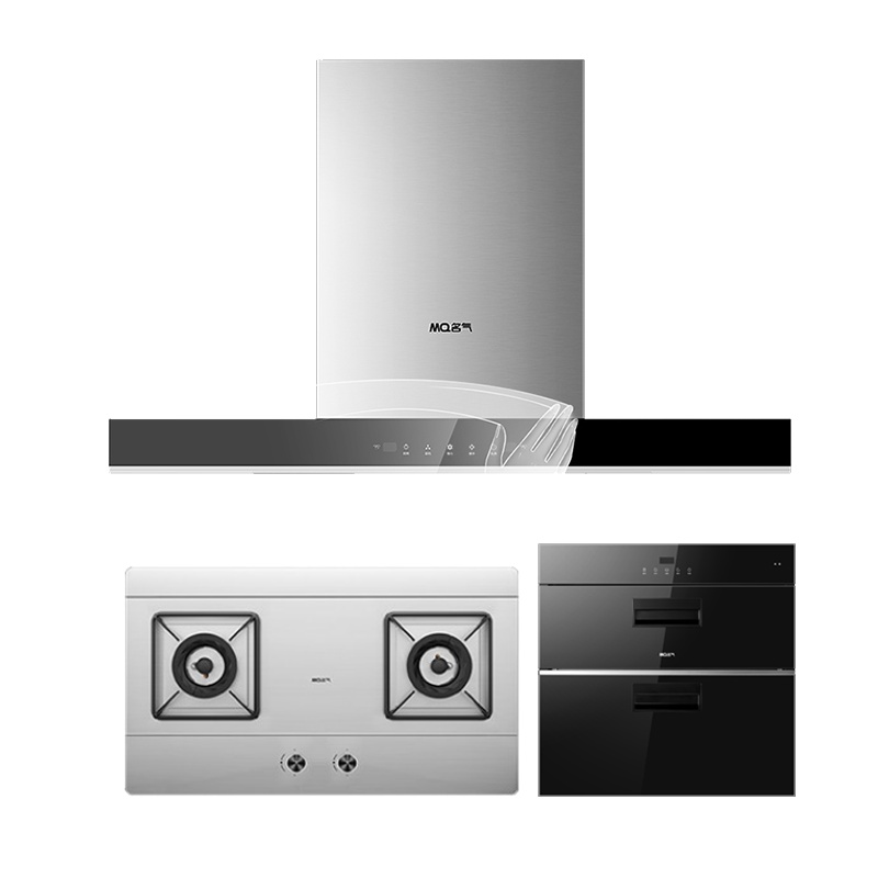 老板名气(MQ)烟灶套装6515A+G330A+101A21立方大吸力 挥手智控4.5KW大火力 105L容量