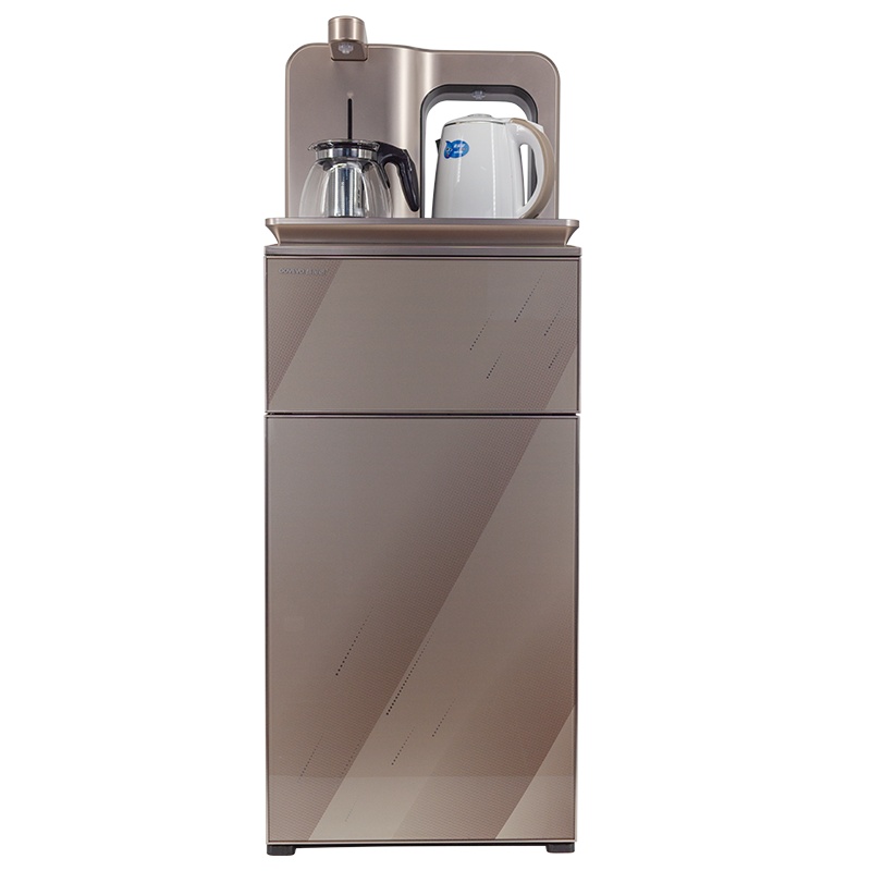 格丽诺(GOVEVO)CB-RO905 遥控太空金防溢水温热茶吧反渗透膜净水 柜式玻璃门