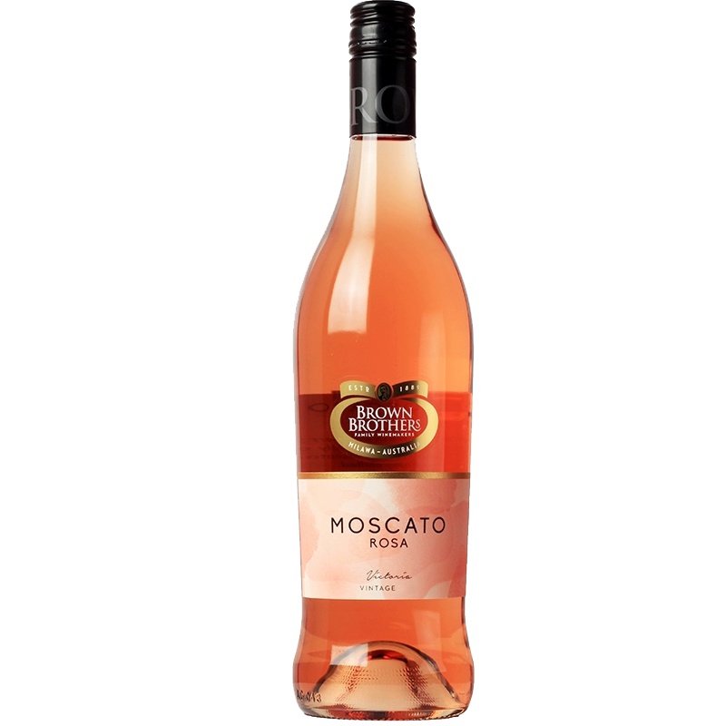 布琅兄弟(Brown Brothers) 莫斯卡托桃红葡萄酒750ml 澳大利亚进口