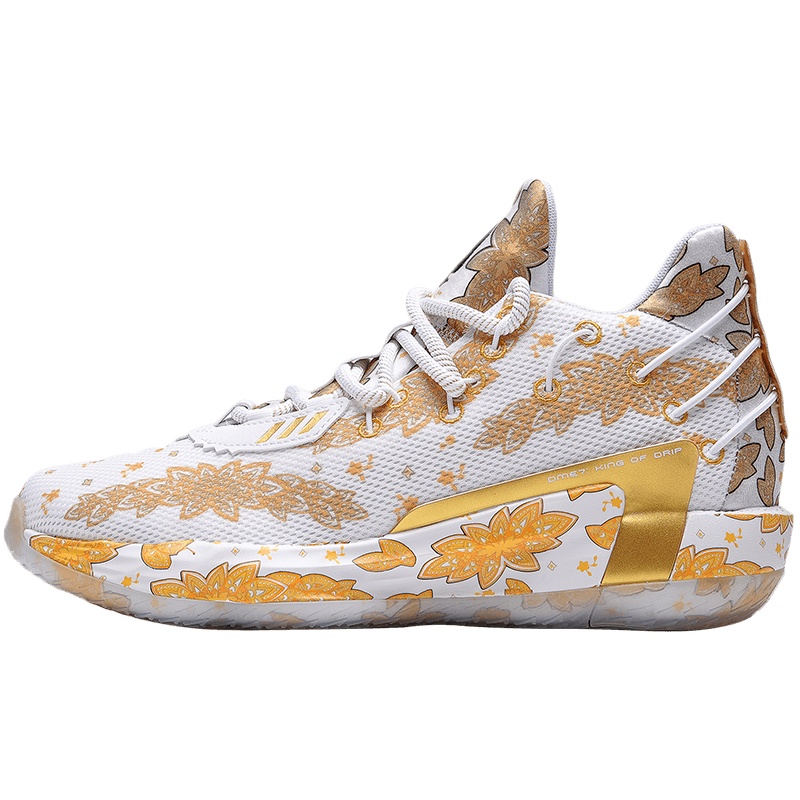 阿迪达斯男鞋篮球鞋DAME 7 GCA利拉德实战休闲运动鞋FY2802