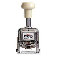 得力(deli)H 得力7506自动号码机 数字打号机 页码机 6位自动号码机 7506