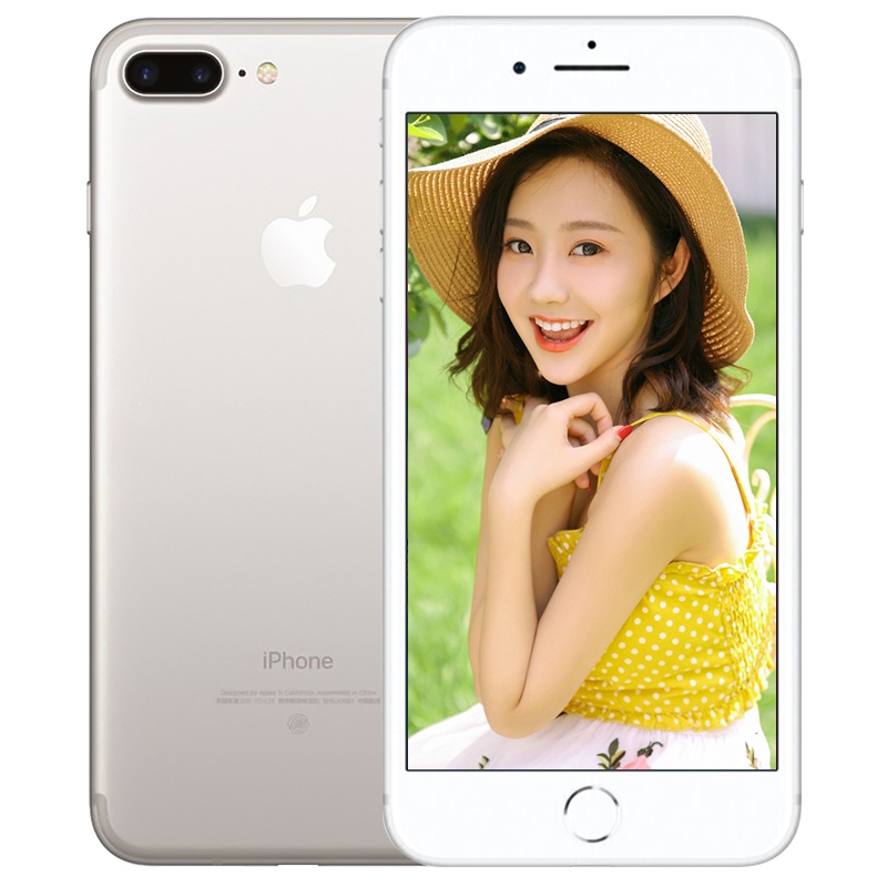[二手95新]Apple/苹果 iPhone 7 Plus 128GB 银色 二手手机 苹果7p 国行正品 全网通4G