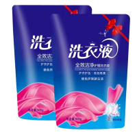 【品牌优选】薰衣洗衣液袋装香味持久留香低泡易漂家庭装整箱1斤2斤3斤车之惠(CHEZHIHUI 2斤装(500gX2袋)