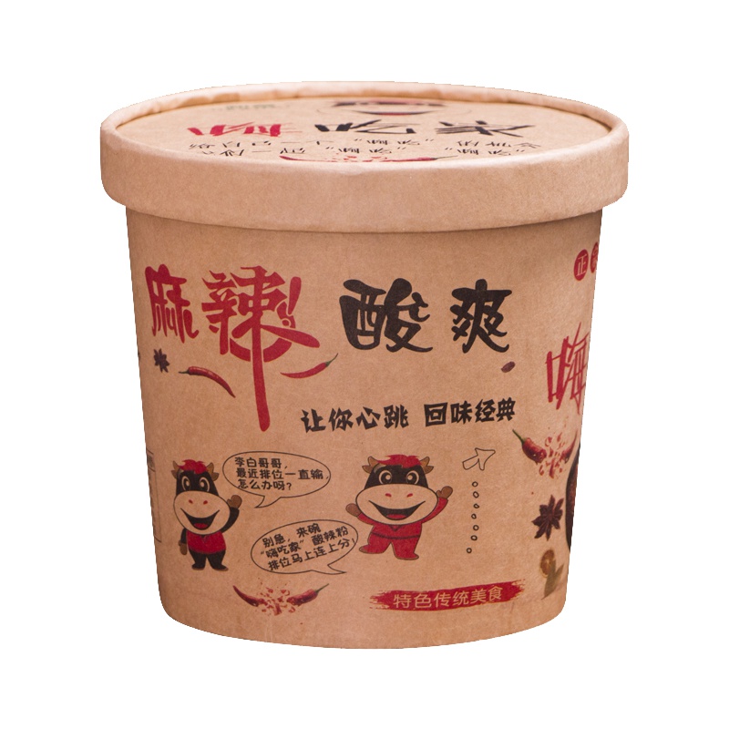 老皇叔嗨吃家102g*6盒装重庆网红方便酸辣粉