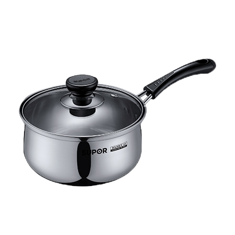 苏泊尔(SUPOR) VTP1906T 畅享居家二件套 居家不粘锅二件套煎锅32cm炒锅16cm奶锅套装明火燃气灶通用