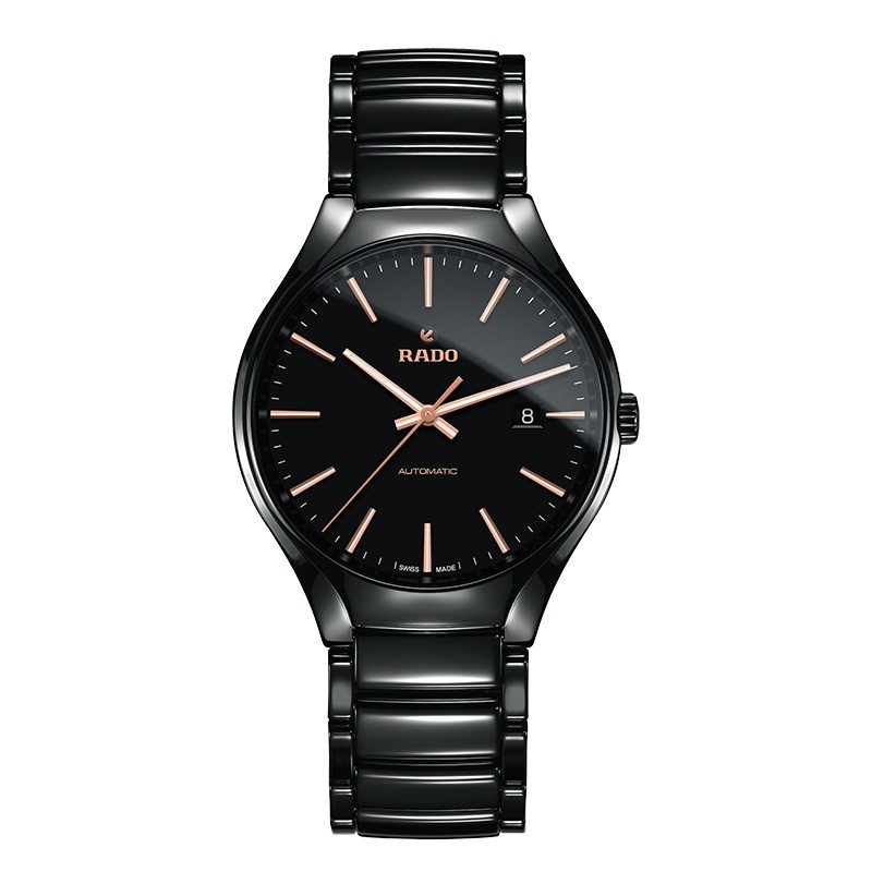 雷达(RADO)瑞士手表真系列自动机械男表 40盘陶瓷男表 R27056162