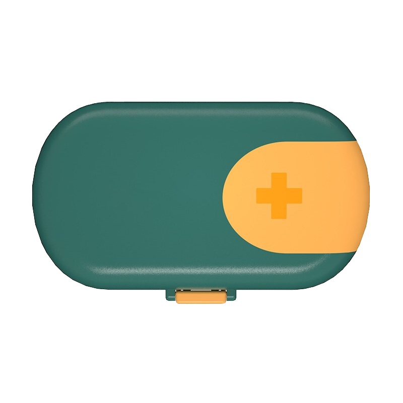 苏宁极物 药片盒 YPH03 便携式密封切药器（单位：个）