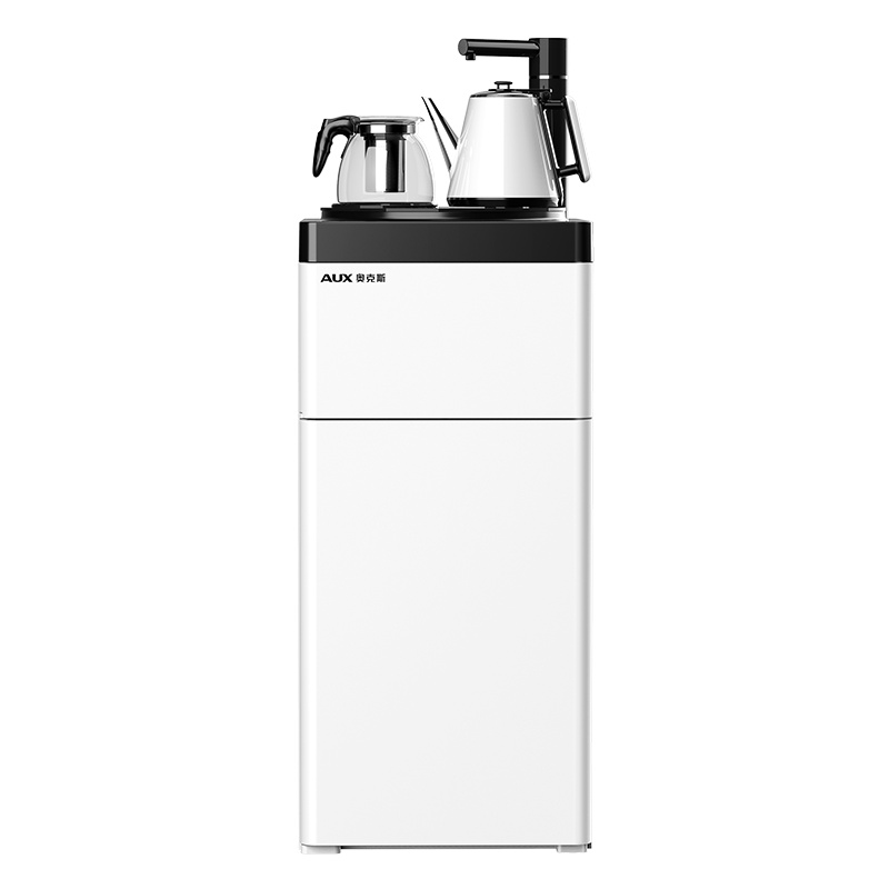 奥克斯/AUX 自营茶吧机 金色 半自动上水 温热即饮水机 家用养生茶饮机 安全童锁 下置式 柜式 YCB-Y