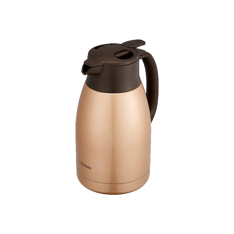 [持久保温]象印(ZOJIRUSHI) 304不锈钢真空保温杯保温壶通用SH-HB15-NZ 1.5L 玫瑰金色
