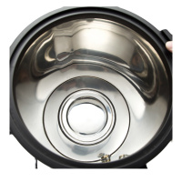 诺谷 红乐 豪华型不锈钢电热开水桶 三层 50L