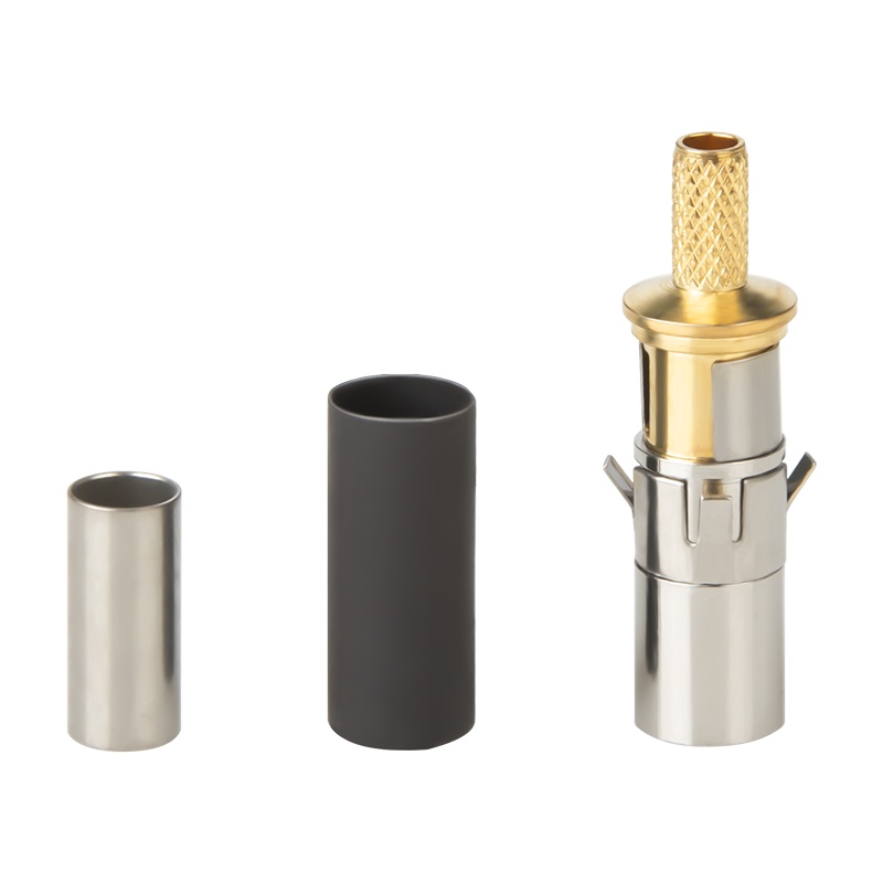 博扬 NEC-J头2M头E1同轴连接器DDF射频线插头同轴SYV-75-2-1电缆连接器 10个装BY-NEC-J-1