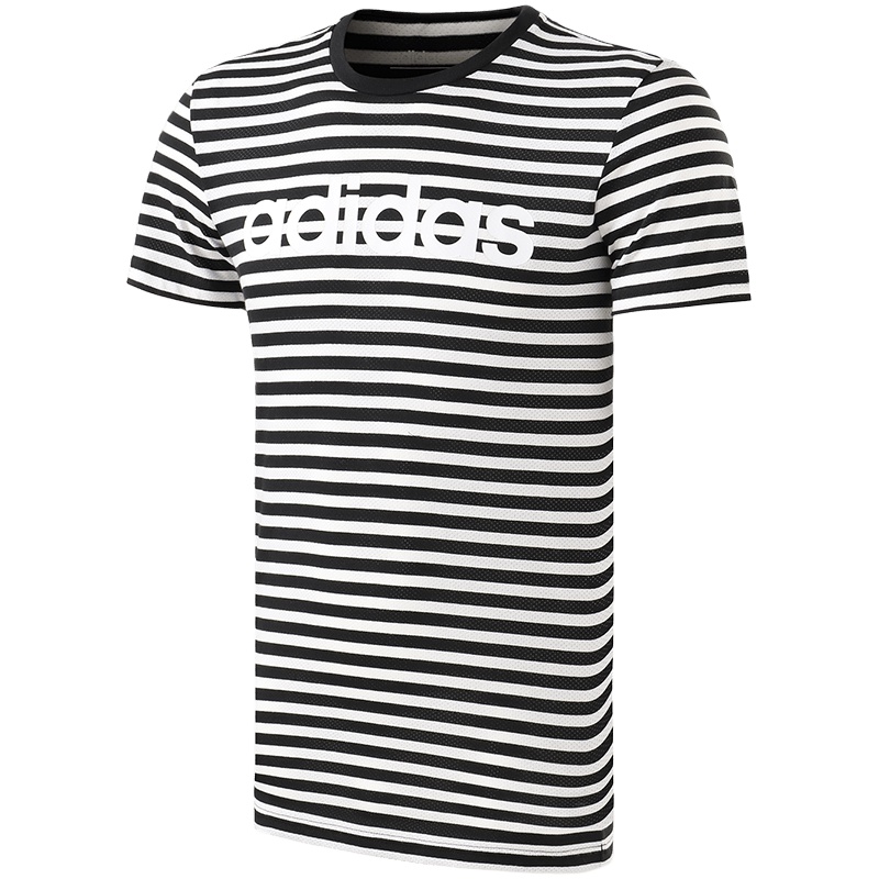 【自营】adidas阿迪达斯NEO男子短袖T恤海魂衫休闲运动服CV6965