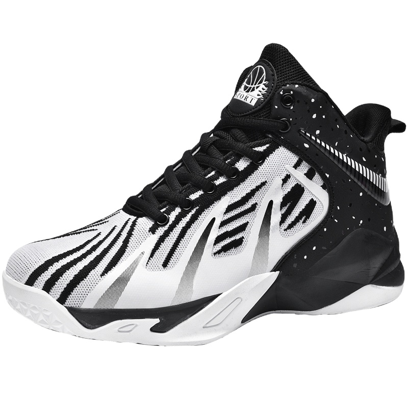 绛天中国风虎纹篮球鞋男欧文4高帮运动鞋毒液飞织透气防滑实战训练减震球鞋