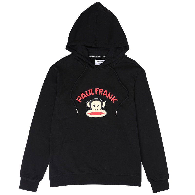 大嘴猴春秋新款卫衣女宽松少女韩版连帽情侣休闲女装纯棉ins