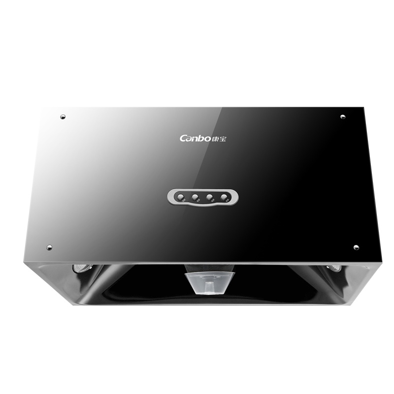 康宝(canbo)抽油烟机 家用中式顶吸式油烟机14m³大吸力油烟机 钢化玻璃 易清洁 低噪音CXW-198-B9