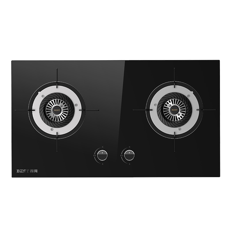 华帝百得(BEST)燃气灶嵌入式灶具台嵌两用钢化玻璃猛火炉灶台式灶台炉具双眼灶天然气DZ36B