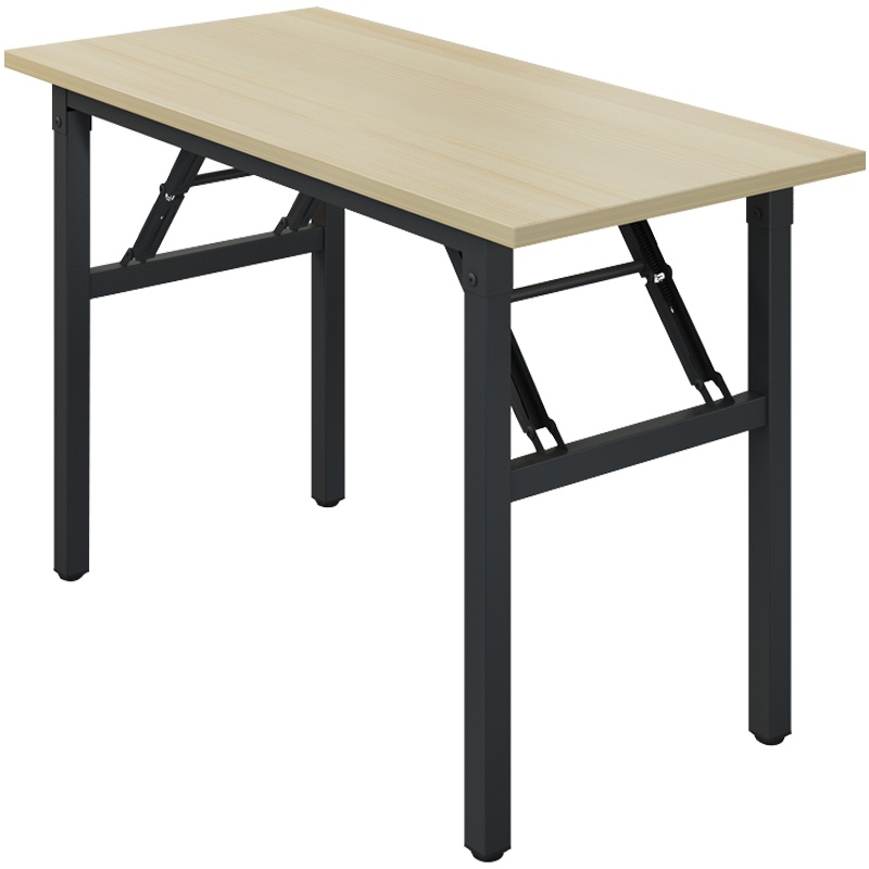 创世人 办公家具电脑桌折叠桌子办公会议桌学习培训桌长方形餐桌书房卧室简易台式笔记本桌