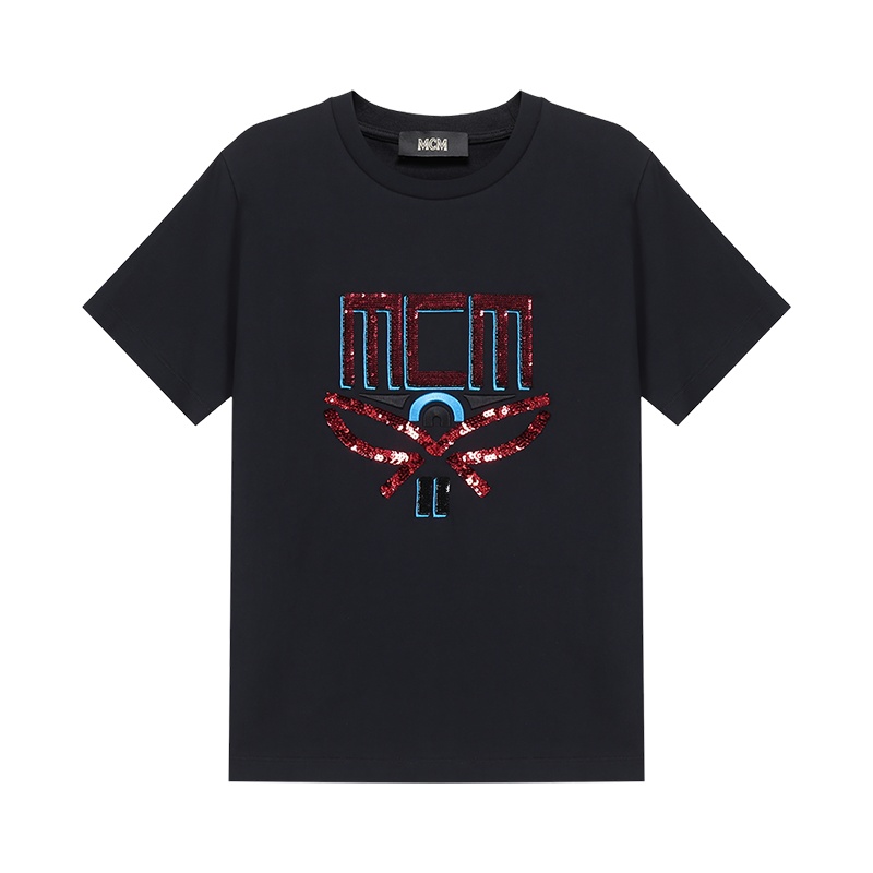 MCM 女士 棉质圆领短袖T恤MFTBSMM08