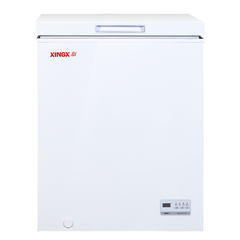 星星(XINGX)BD/BC-107JE 厨房商用保鲜设备107升家用冰柜 冷藏冷冻转换冷柜 顶开门 微霜系统(白色)