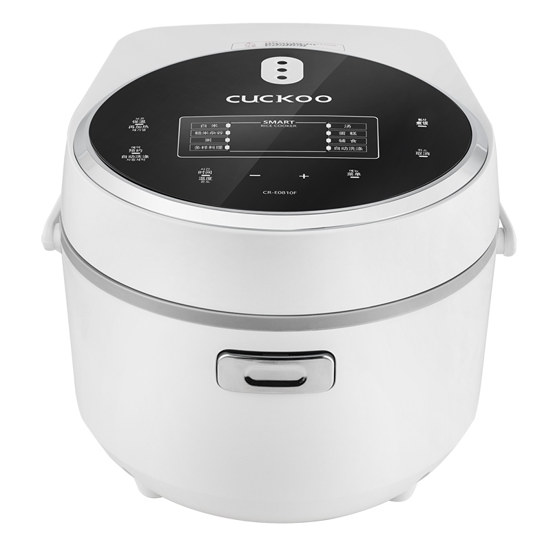 福库(CUCKOO) 韩国迷你电饭煲 4升 家用电饭锅4L 智能预约 CR-E0810F 白色 新款