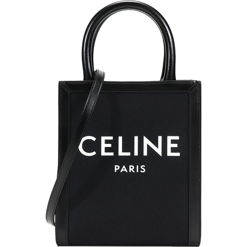 CELINE 赛琳 女士织物/牛皮革CABAS CELINE迷你手提单肩斜挎包 193302CSU