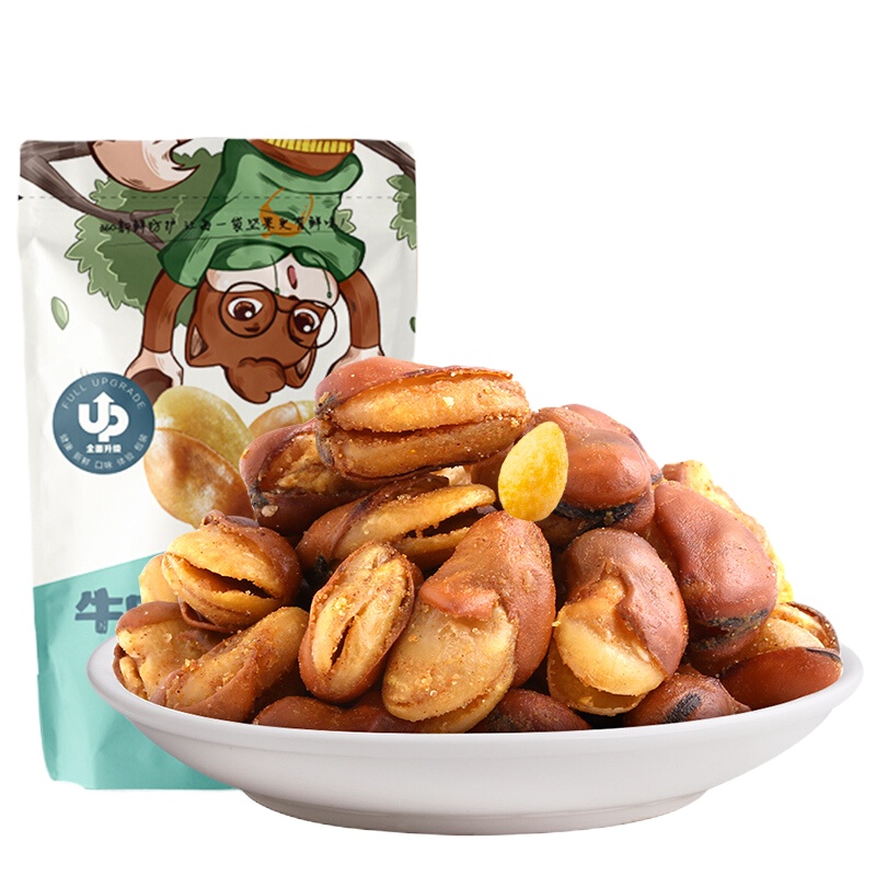 三只松鼠(threesquirrels) 兰花豆205g 两包装