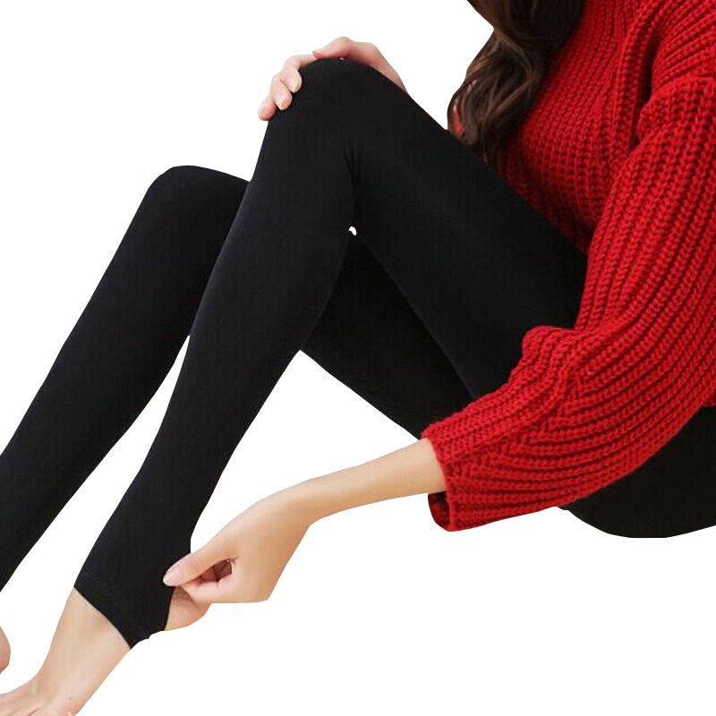 浪莎1200D打底袜 薄绒连裤袜女 秋冬款拉绒肉色打底裤 春秋季踩脚裤袜