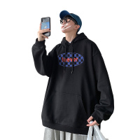 茜靓CHYLLIRN连帽卫衣男潮ins2021年新款春季潮流百搭港风冬季加绒加厚秋冬款