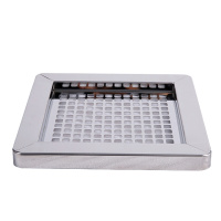 b2V 方形加厚坐地灭烟垃圾桶 黑色