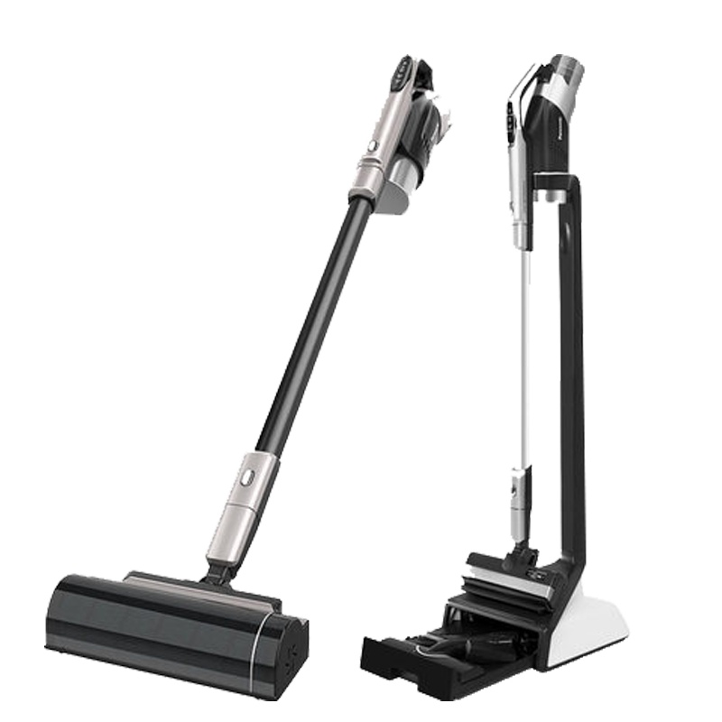 松下(Panasonic)MC-SD787家用手持吸尘器干湿两用(熔岩灰)吸擦两用无线除螨大吸力充电式吸尘器