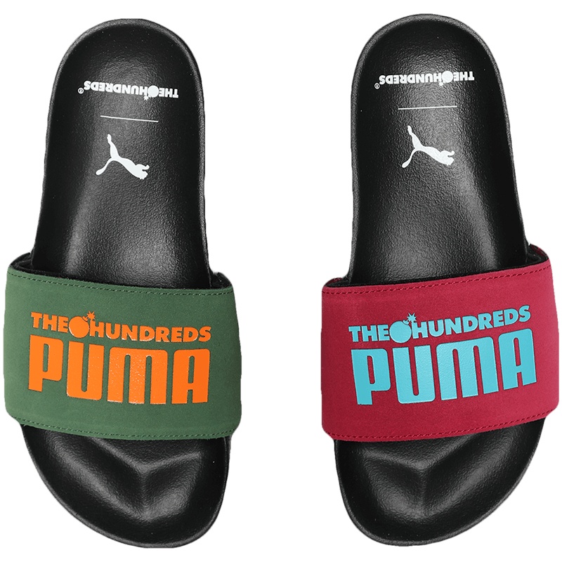 PUMA黑标男鞋女鞋THE HUNDREDS沙滩休闲鞋拖鞋372940