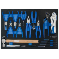 藍帶 卡簧钳工具车组套 9-42116GPV