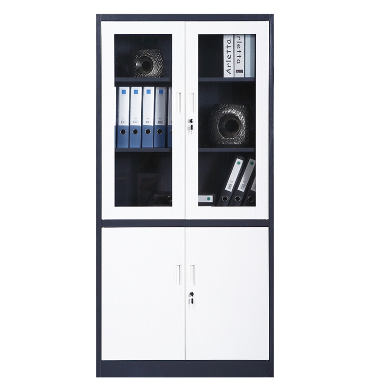 欧宝美文件柜拆装办公柜钢制铁皮柜资料柜档案柜储物柜大器械