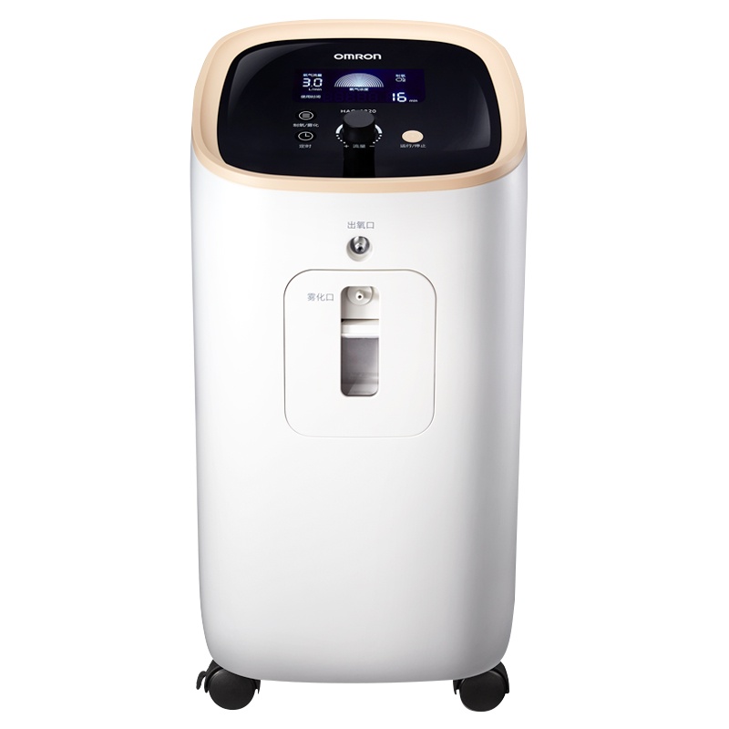 欧姆龙(OMRON)HAO-3820制氧机吸氧机医用氧气机家用老人家庭用氧气新品3L制氧雾化带雾化老人孕妇吸氧制氧器