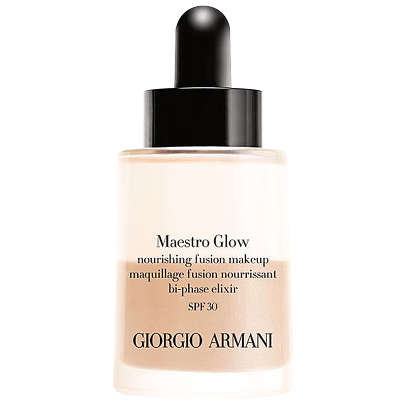 阿玛尼(ARMANI)极缎丝柔精华粉底液-小滴管SPF30-30ml★5/定妆 遮瑕 隔离/肤色系/各种肤质