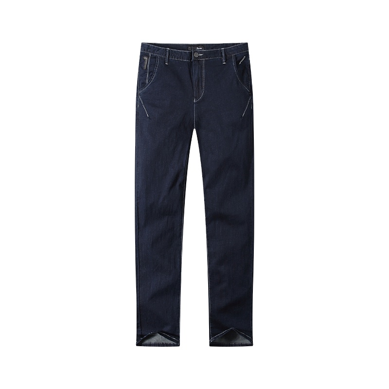 阿仕顿男装牛仔裤夏季清爽简约中腰牛仔休闲长裤男