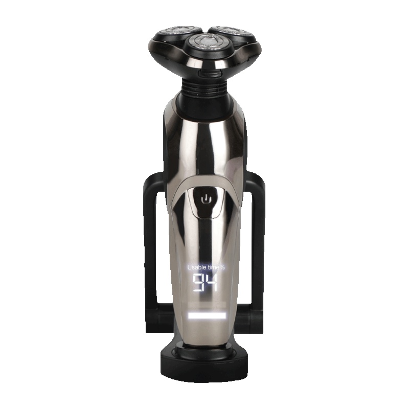 [赠充电底座+3配件]城市工坊智能剃须刀全身水洗旋转3刀头电动刮胡刀男士加赠饮料或香水