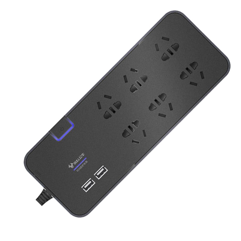 公牛(bull) 6孔3米 双USB抗电涌 接线板 H306U(X) (个 )