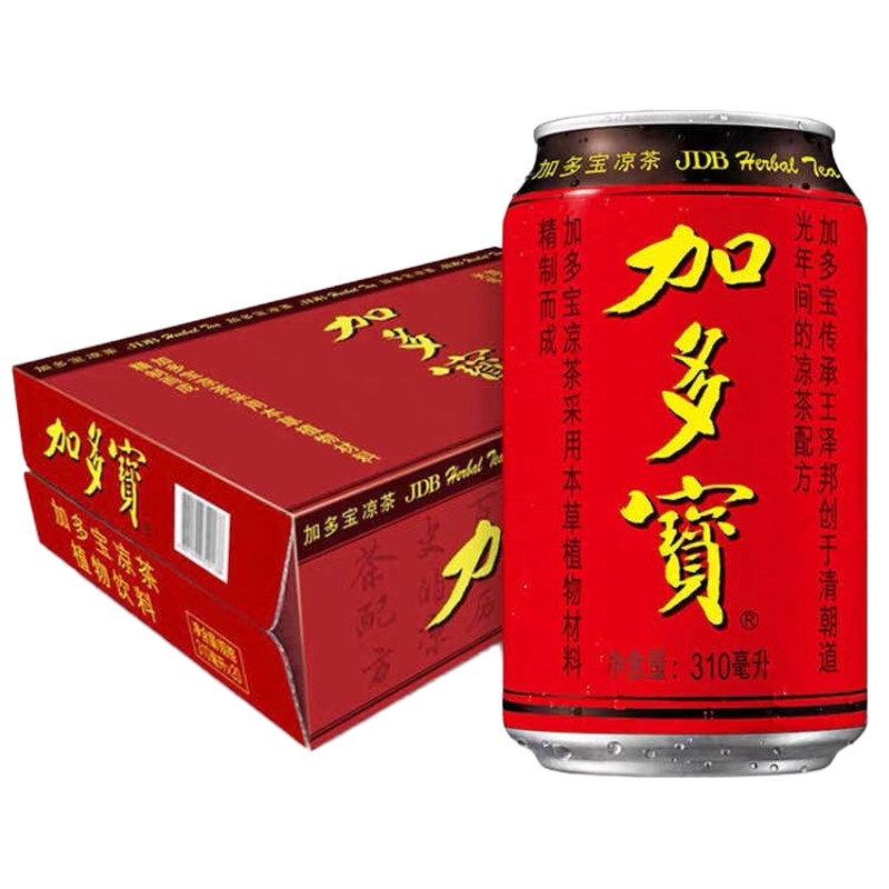 Zs-加多宝凉茶饮料 310ml*24 整箱装