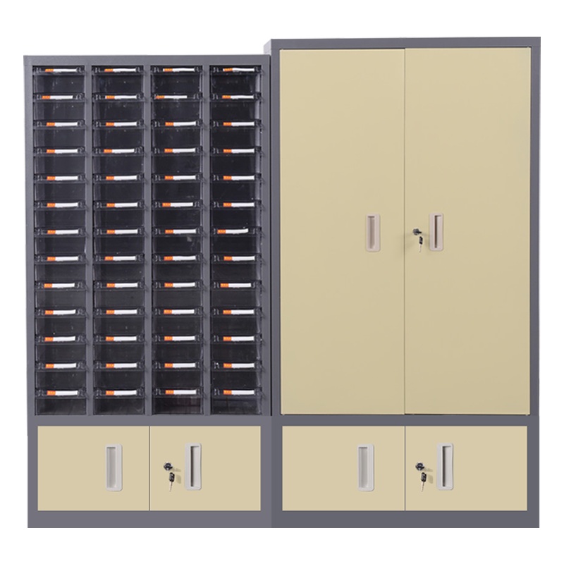 永格零件柜52抽抽屉式物料柜样品柜票据收纳柜螺丝柜五金柜刀具柜螺丝样品柜工具配件物料柜