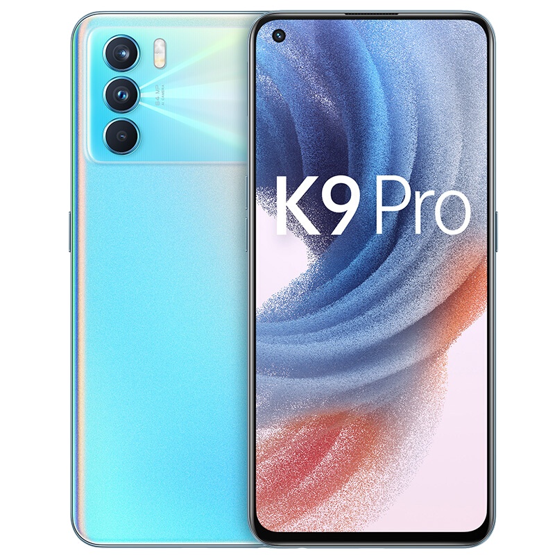 OPPO K9 Pro 12+256GB 冰河序曲 天玑1200 120Hz OLED电竞屏 60W超级闪充 6400万三摄 游戏拍照 5G手机