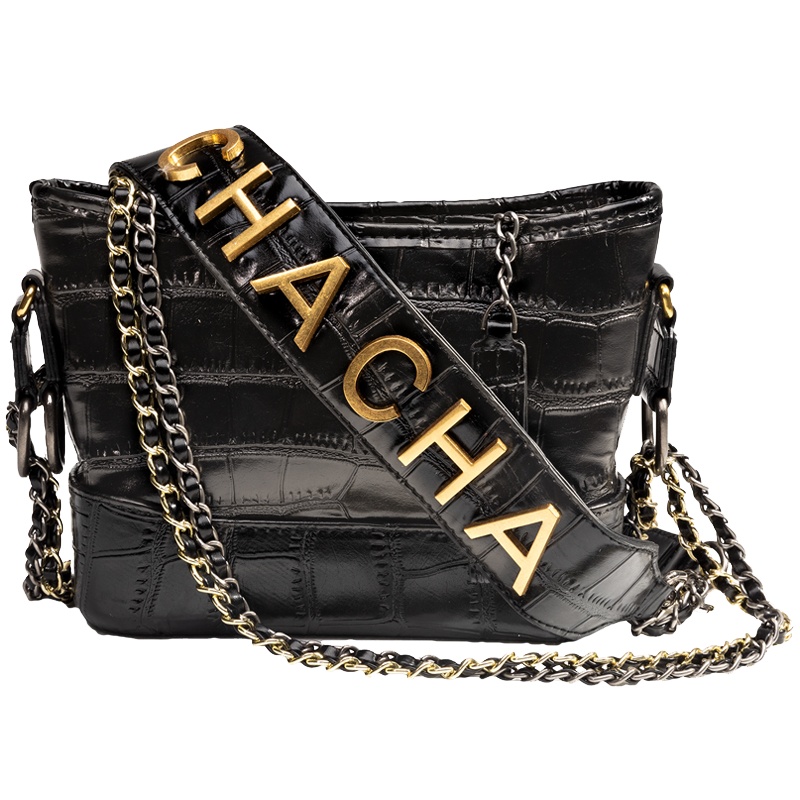 ITSK女包2020新款时尚百搭斜挎小包单肩手提女包潮小香风链条包鳄鱼纹流浪包包