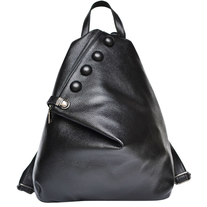 真皮双肩包女2019秋冬新款韩版时尚潮流女士大容量软皮女式包