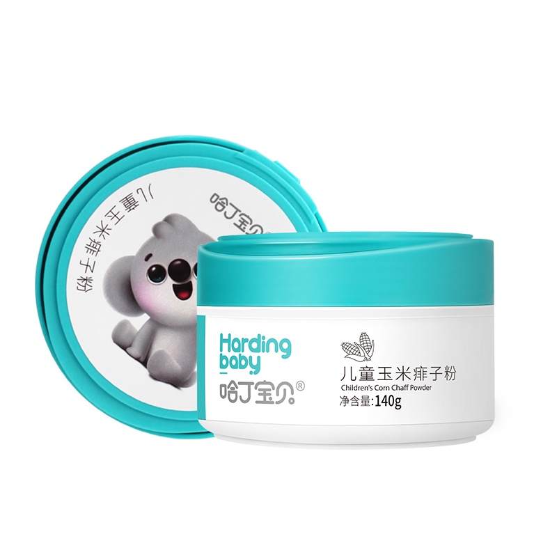 哈丁宝贝婴儿祛痱粉新生婴幼儿爽身粉儿童祛痱子粉天然玉米痱子粉140g