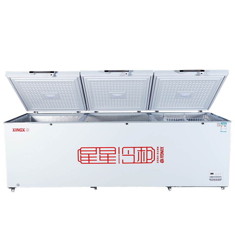 (南通星星)冷柜BD/BC-1388G 1388升卧式冷柜冷藏冷冻冰柜大容量冷冻柜顶开门