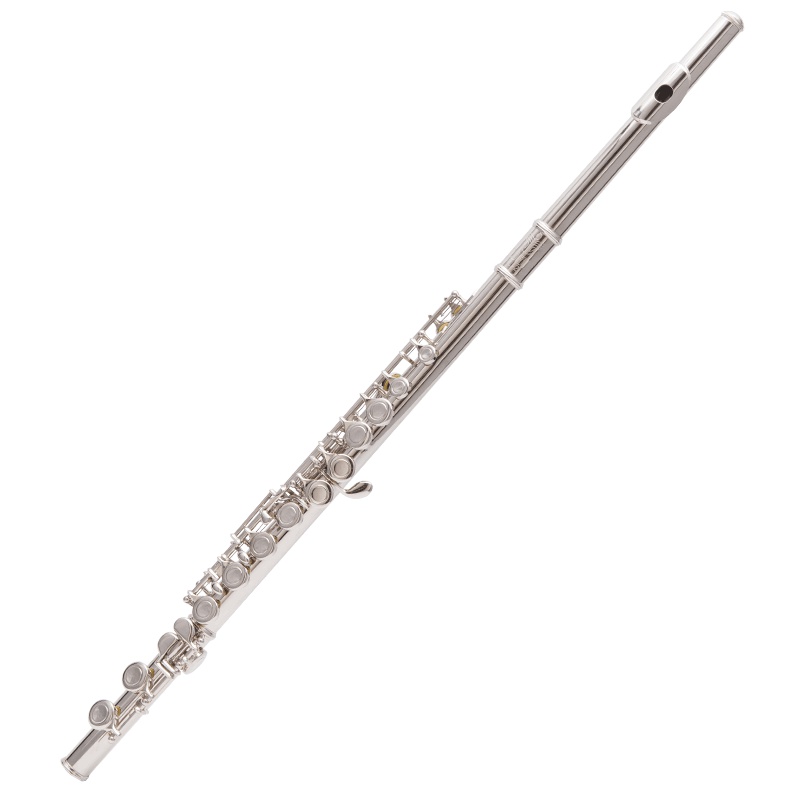 梵巢 长笛 16孔闭孔 白铜镀镍 成人 初学 儿童 C调 考级 演奏 E键 曲列 FL-218