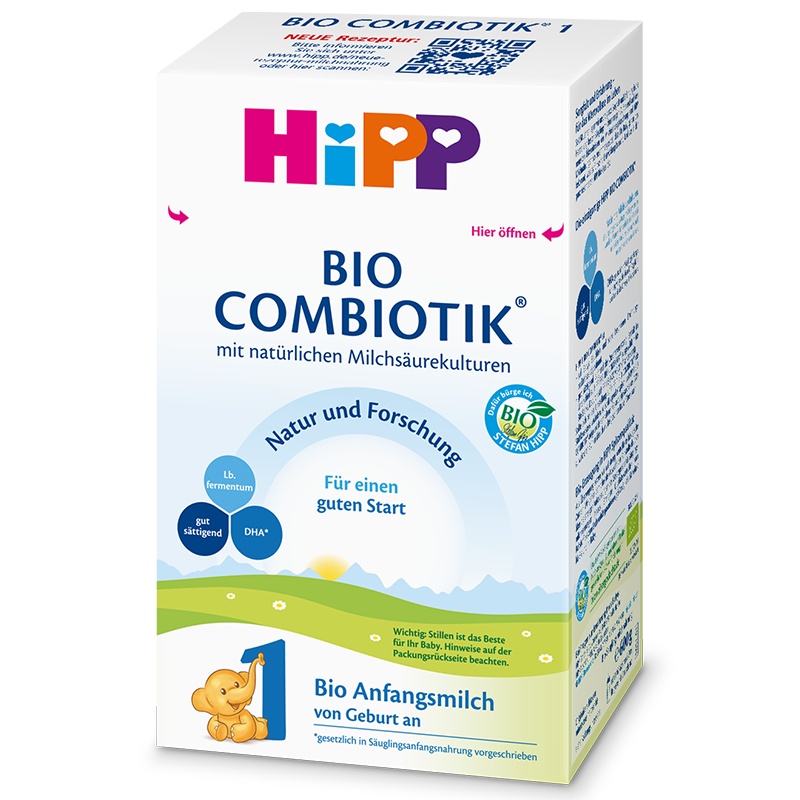 Hipp 德国喜宝 婴幼儿添加益生菌奶粉 1段 (0-6个月) 600g/盒