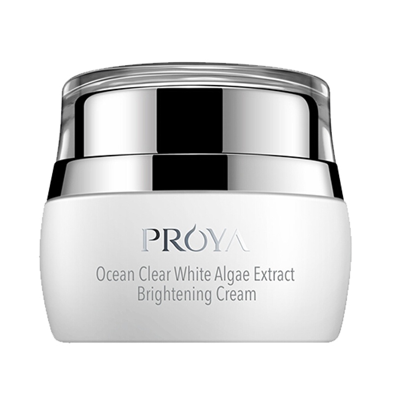 珀莱雅(PROYA)海洋透皙白藻萃莹亮霜50g(升级版)控油平衡细致毛孔补水保湿